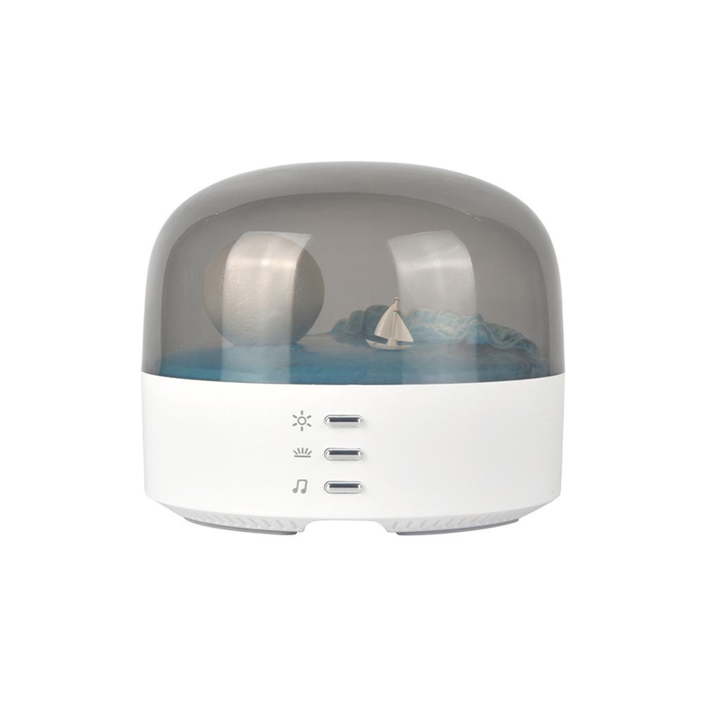 Moon Bluetooth Audio Atmosphere Lamp Ornaments Eye Protection Gradient Light Adjustable Night Light Bedroom Speaker Lamp