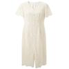 Sancai Plus Size Old Money Style Embroidered Dress