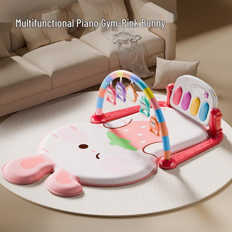 Infant Music Fitness Play Mat with Pedal Piano: 0-3 Years