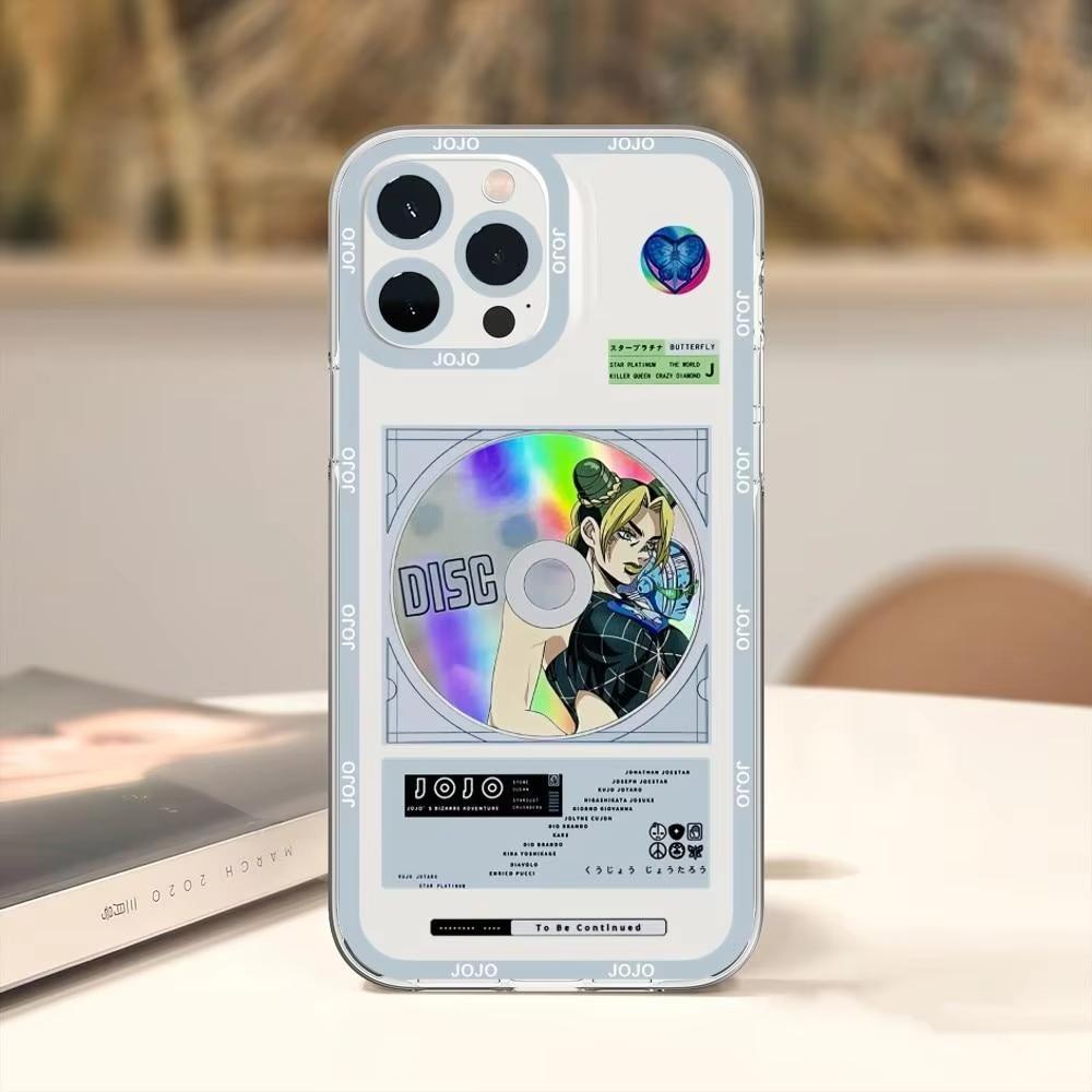 JoJo's Bizarre Adventure Phone Case For iPhone 16 15 14 13 12 11 Pro Max XS X XR 7 8 SE Cover