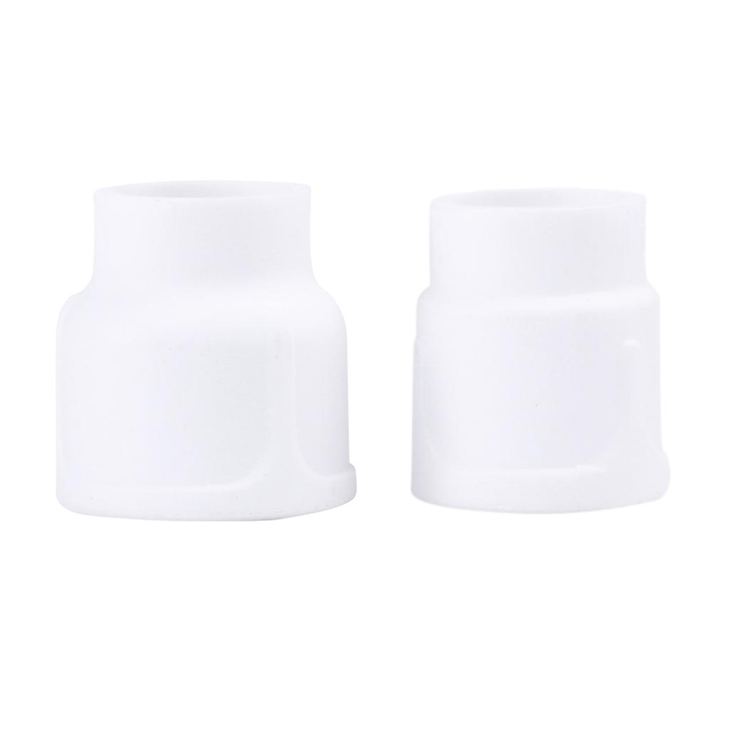 White Ceramic Nozzle Alumina Cup Welding Nozzle Cups For WP/9/17/18/20/26 Tig Welding Torch 10# + 12#