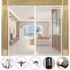 Big Size Magnetic Screen Door, Easy-install Strong Magnets Anti Mosquito Fly Curtain with Reinforced Hook & Loop for Kitchen, Living Room
