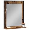 Vintage Wood Mirror 50 x 12 x 60 cm Glass and Engineered Wood