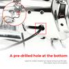 1Pair Handlebar Control Switch Housings Cover Button Caps Chrome Kit Motorcycle For Harley Sportster Forty-Eight XL1200X 2014-22