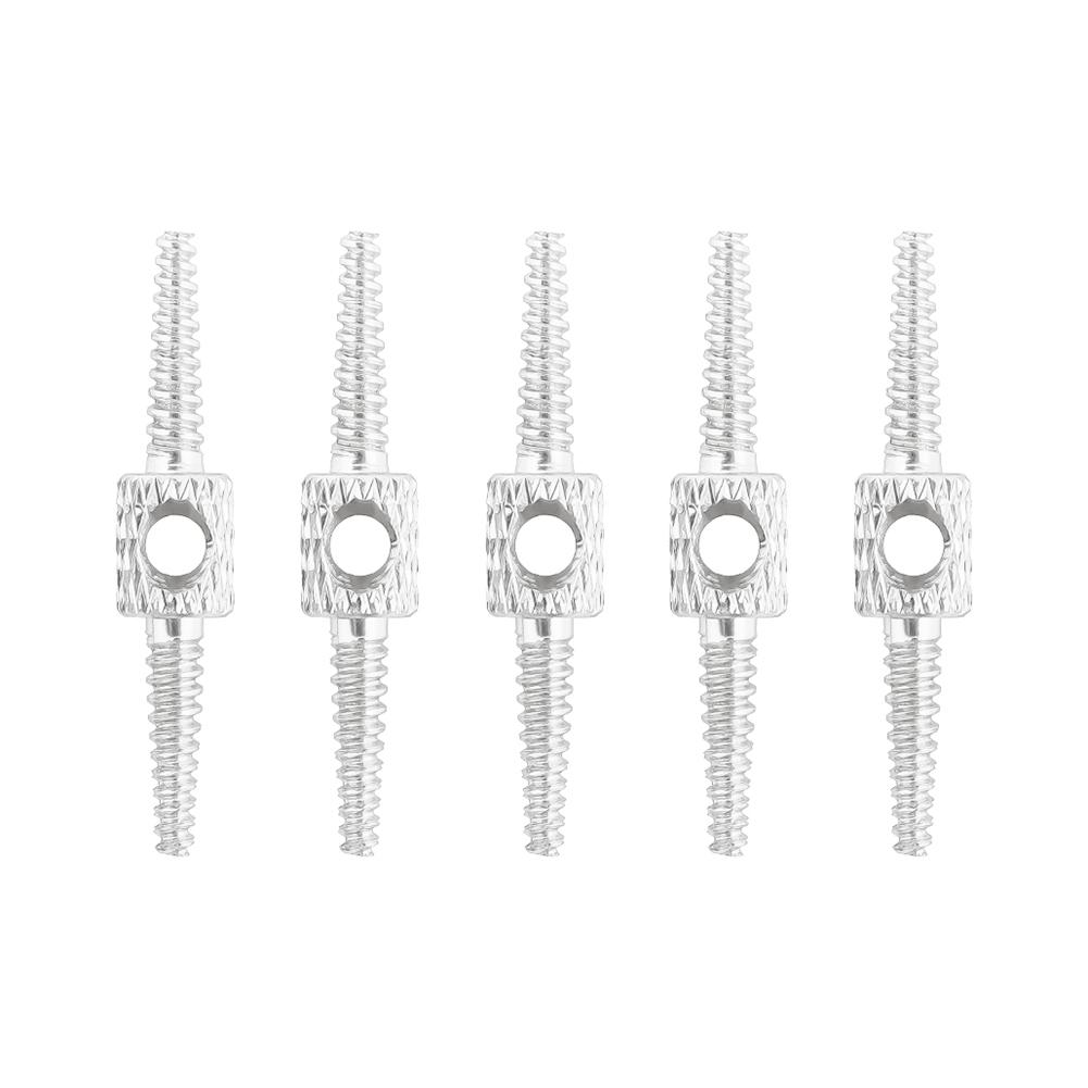 5Pcs Bike Internal Cable Routing Tool Aluminum Alloy Hydraulic Hose Routing Repair Tools Universal for MTB Road Bike серебряный