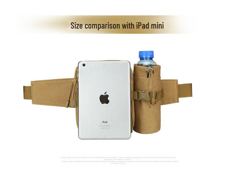 Su Geçirmez Taktiksel Koşu ve Yürüyüş Bel Çantası Su Şişesi Tutuculu