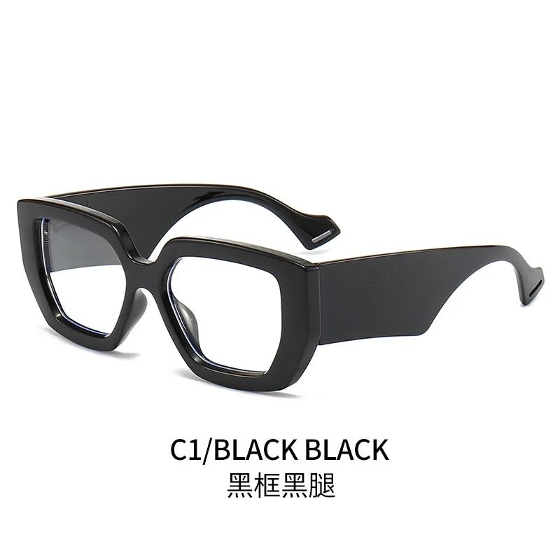

New Clear Thick Frame Eyewear Anti Blue Light Blocking Glasses Square Optical Eyeglasses Unisex Lectura