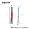 Dual-Color Expansion Screws – Wall Anchors for Hollow Bricks Foam Walls & Aerated Blocks | Home & Engineering Expansion Bolts
