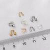 100Pcs U Shape Wire Guards for Jewelry Making Connector for Jewelry  Bracelet Making