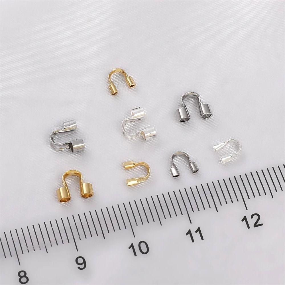 100Pcs U Shape Wire Guards for Jewelry Making Connector for Jewelry  Bracelet Making