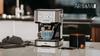 TEESA pressure coffee machine with a 15 bar frother