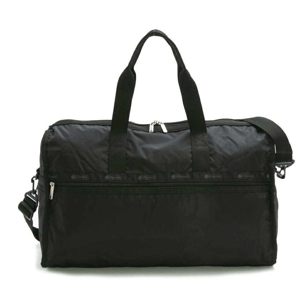 LeSportsac Deluxe LG Weekender Boston 4319 Recycled for and Bag, R086, Black, 2-4 nights, Men's Women's. [Used]