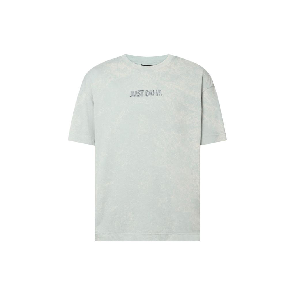 Nike Embroidered Logo Short Sleeve T-Shirt Men Tops Grey CJ4572-077