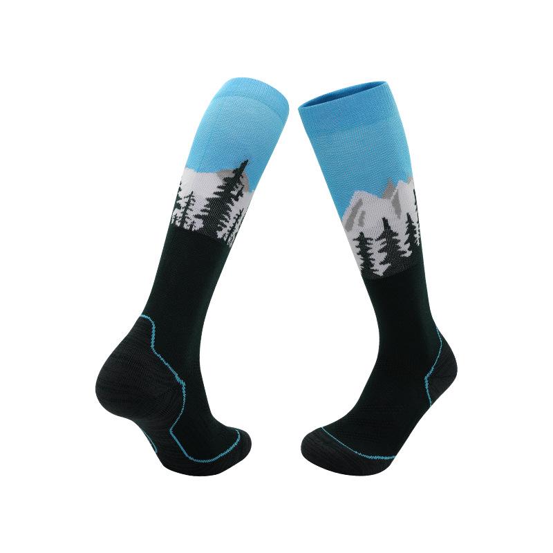Calcetines de Lana Merino Cálidos para Esquí para Hombres, Mujeres y Niños - Calcetines Gruesos de Invierno para Nieve y Montañismo