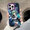 HSR Huohuo Purple Translucent Mobile Phone Case for iPhone 17 16 15 14 13 12 11 X XR XS Air Pro Max Plus Colorful Cover