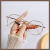 2025 Ultralight Retro Green Eyeglass Frame: Stylish Anti-Blue Light Glasses with Prescription