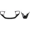 Carbon Fiber Steering Wheel Cover Molding Trims Accessories for Ford Transit 150 250 350/Escape 2020-2026 for Bronco Sport/Maverick