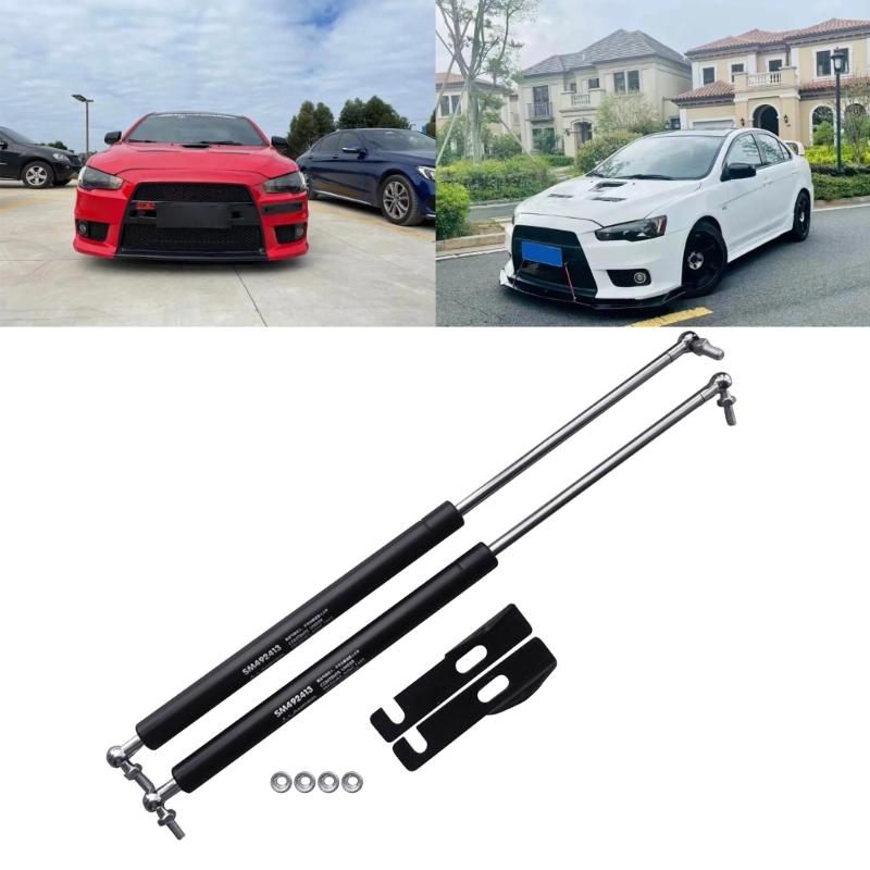 Autopříslušenství Přední kapota Kryt motoru Hydraulická tyč Stabilní podpěra a snadná instalace Kov Vhodné pro LANCER