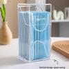 Clear Mask Storage Box for Home Entry - Holds Disposable Child Face Masks, Dustproof