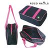 ROCO NAILS School for High School Girls Bag, Colored, (Black)