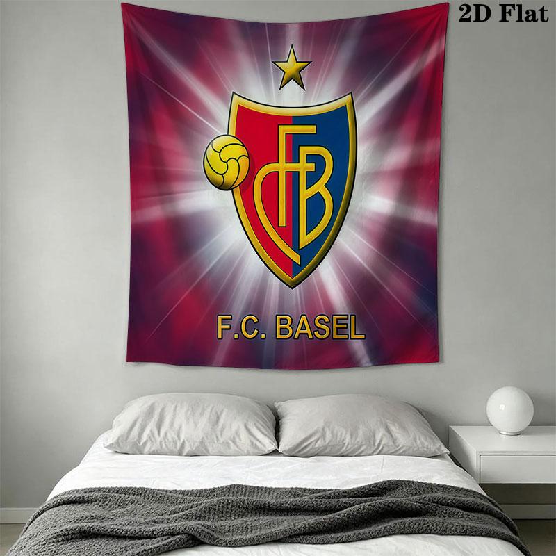 Basel Wall Hanging Printed Fabric Blanket Decorative Tapestries for Bedroom Living Room Home Decor