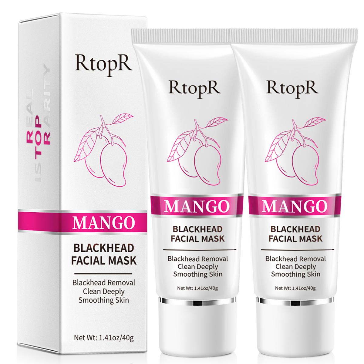 

Маска RtopR від чорних цяток - Глибоке очищення та контроль жирності 40 г 2pcs