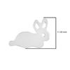 Bunny Stud Earrings - 925 Sterling Silver