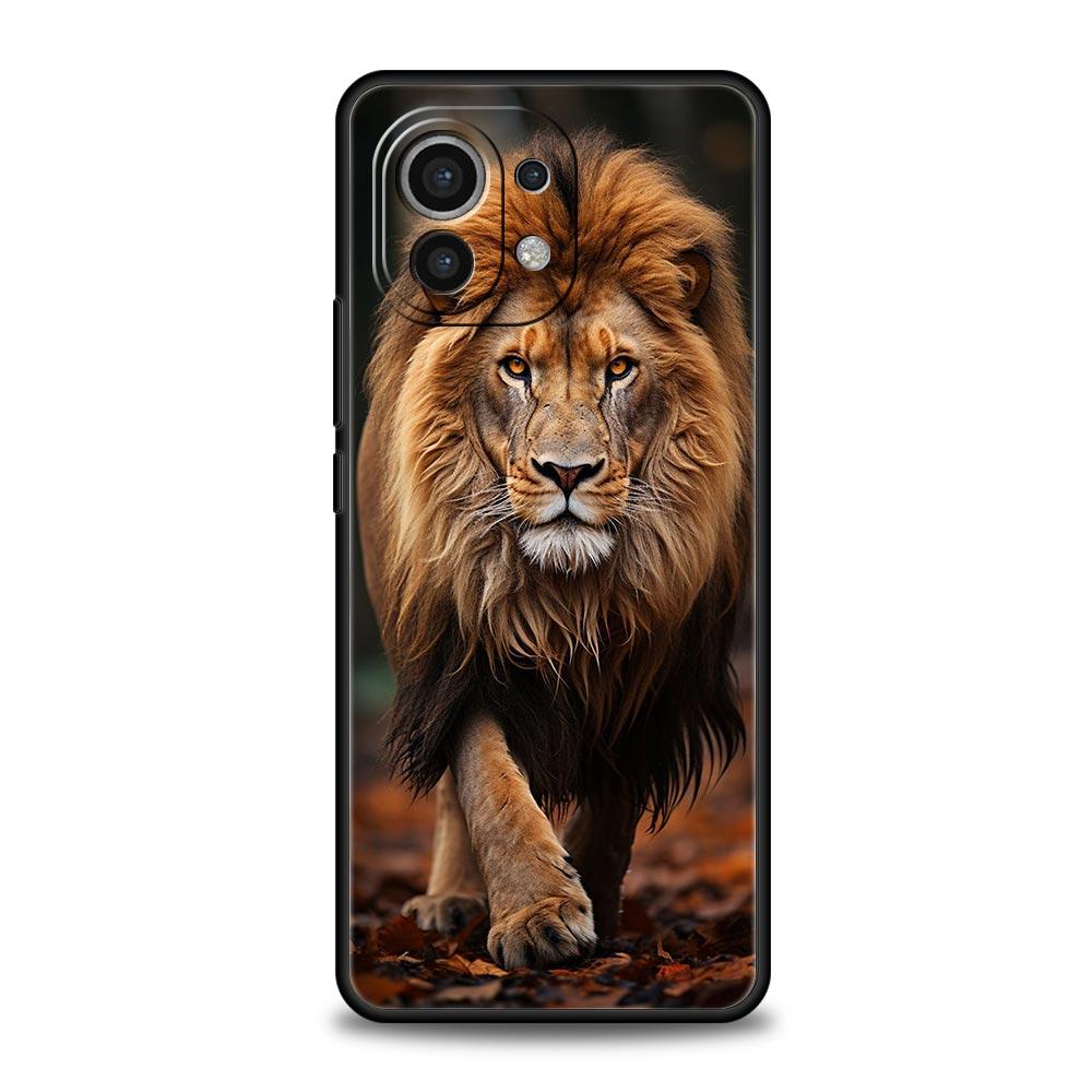 Lion King animal Phone Case For Xiaomi Mi 17 15T 15 14 14T 13T 12T Pro 12 13 Lite 5G 11T Poco X6 X7 X5 Pro Soft Cover