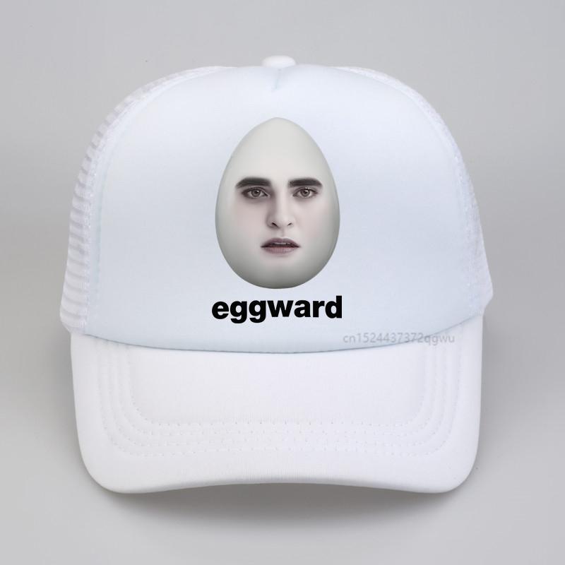Twilight Eggward Meme hat Unisex Edward Cullen Parody Humor graphic baseball cap Casual Outdoor Mesh breathable Trucker hats