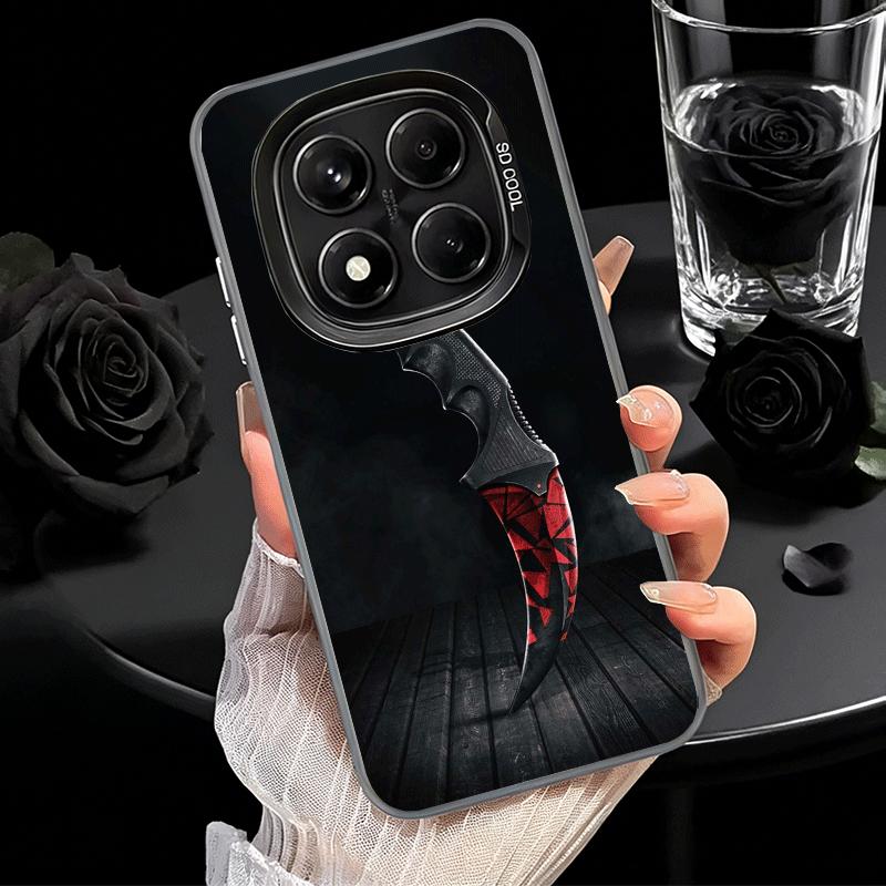 Counter Strike Cs Go Soft Phone Case for Xiaomi Redmi Note 13 14 15 Pro Plus 12S 12 11S 11 11T 10S 10 Shockproof Cover Back Shel