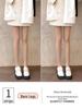 Thickened Nude-Effect Velvet Pantyhose for Autumn/Winter – Warm Bare-Legs Look In Flesh Tone.