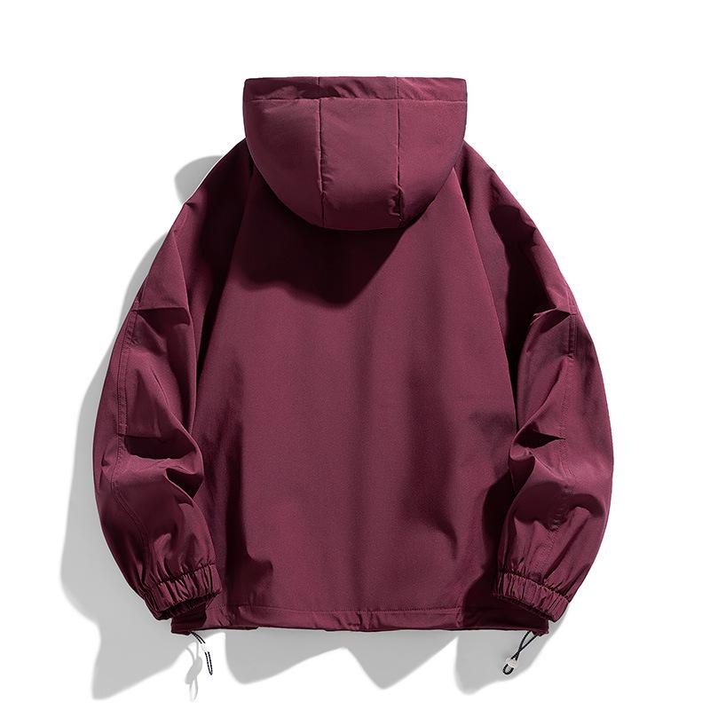 Jacke Herren Frühling Loose Trend Loose Tooling Jacke Herren Hübsches Vielseitiges Oberteil