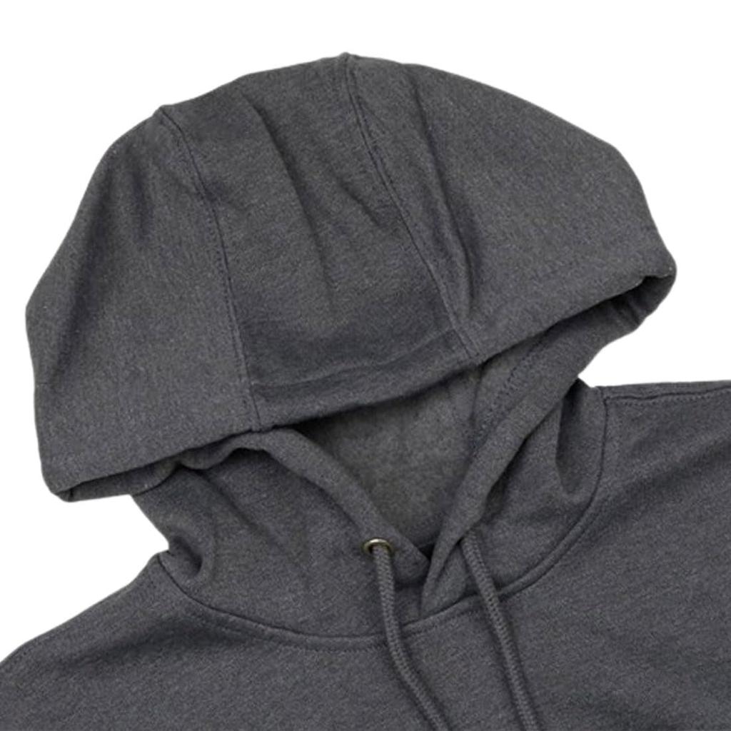 Carhartt K288 XL Pullover Hoodie with Graphic Logo and Loose Men's Carbon_Heather(026) Fit.