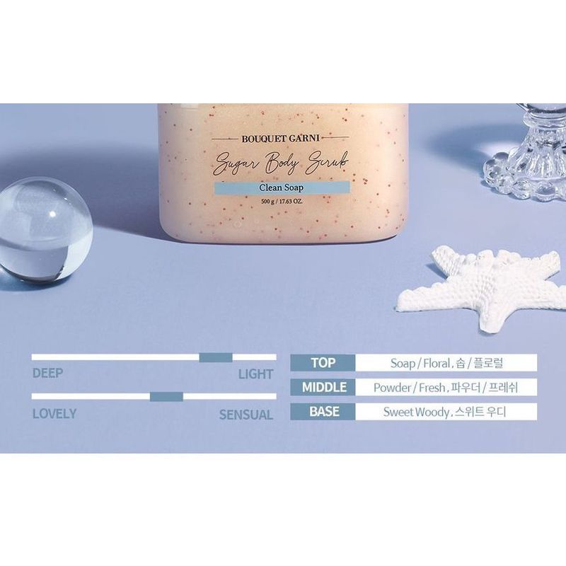 Bouquet Garni Sugar Body Scrub - 5 Types