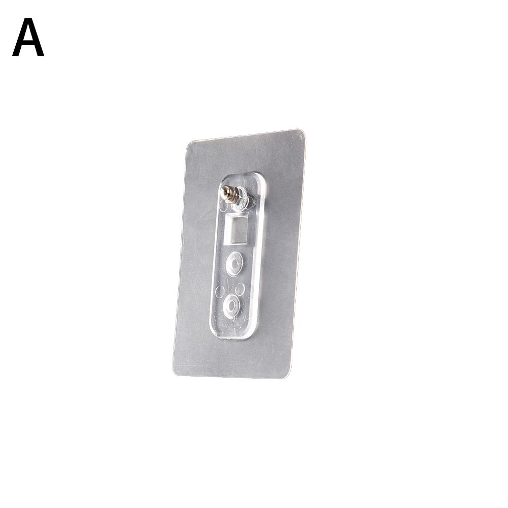 New No-punch Screw Sticker Strong Non-marking Hanger Hook Screws Nail-free Screw Sticky Load-be A1Q6