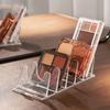 Acrylic Makeup Eyeshadow Palette Organizer Transparent Bathroom Countertop Vanity Cabinets Cosmetics Holder Multi-functional Storage Rack