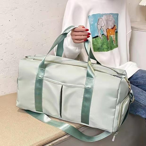 Large-Capacity Travel Bag with Shoe Compartment - Dry/Wet Separation, Shoulder & Cross-Body Luggage Bag