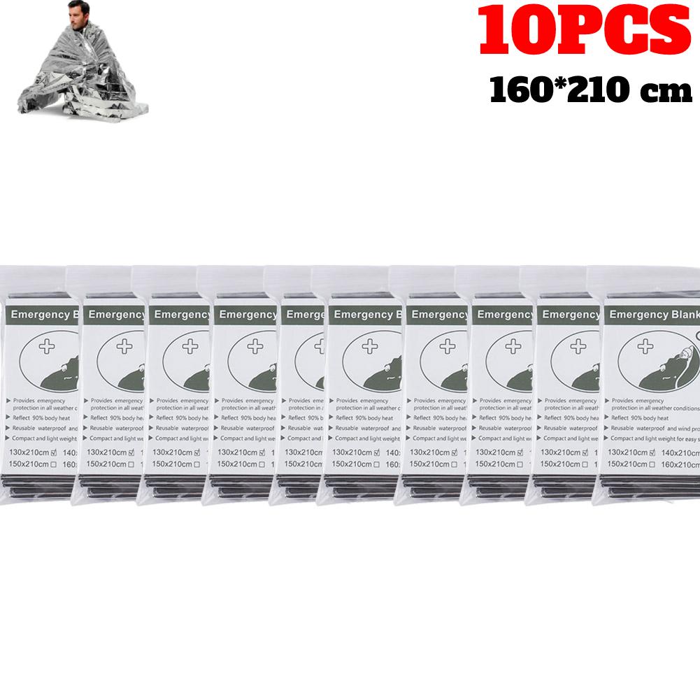 30/1ST Nödräddningsfilt Utomhus Överlevnad Första Hjälpen överlevnadsfilt Militär Räddningsutrustning Räddningsfolie Värmefilt