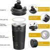 500ML Thermos Cafe Coffee Mug For Mercedes Benz W203 W204 W205 W210 W212 CLA CLK SLK GLK AMG Car Thermos Mug Travel Thermos Cup BS3