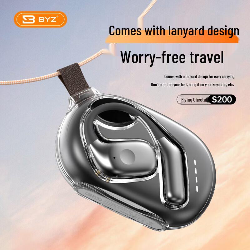 BYZ S200 Open-Ear Bone Conduction Bluetooth Earphones