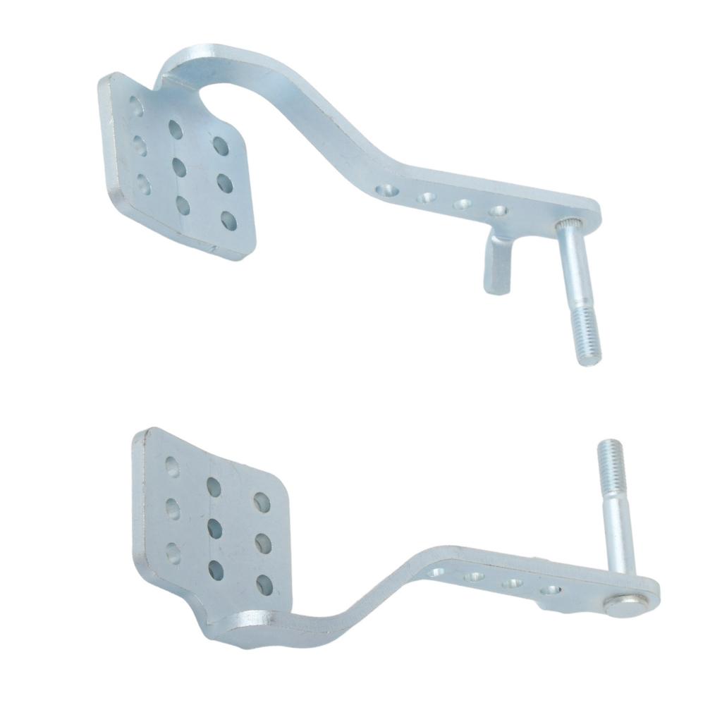 1pair Go Kart Pedals Kit Brake Throttle Pedals with 71in Throttle Cable for 196cc 6.5hp Road Rocket Azusa Fun Kart