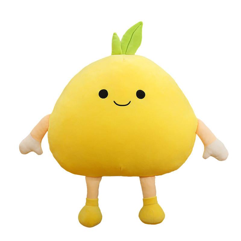 Cute Fruit Plush Toy With Pp Cotton Filling For Kids And Giftgiving