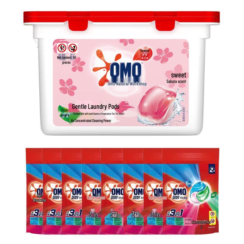 OMO Nature Workshop Cherry Blossom Laundry Pods