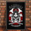Japan Samurai Anime Poster Abstract Wall Art Bushido Canvas Painting Japanese Warriors Portrait Picture Print Home Wall Decor No Frame