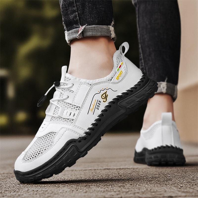 38-48 Men's Casual Sandals Breathable Mesh Shoes Lightweight Running Sneakers