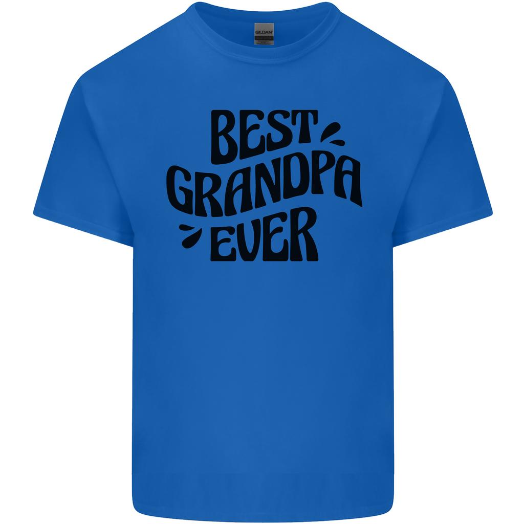Grandparents Day Best Grandpa Ever Unisexs Light Cotton TShirt