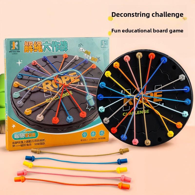 Standard Puzzle Toy With Plastic Material For Childrens Brain Development And Thinking Skills