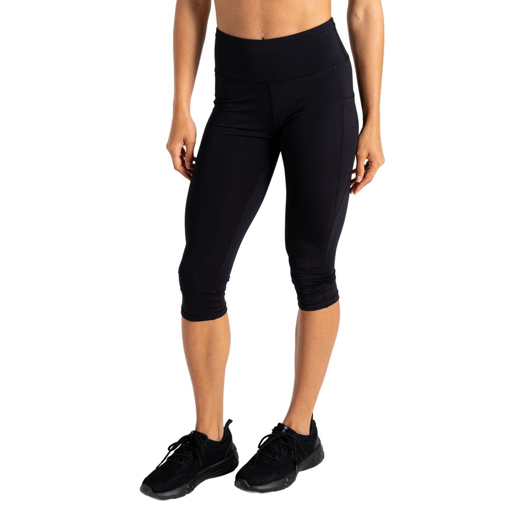 Dare 2B Womens/Ladies Influential II Plain 3/4 Leggings