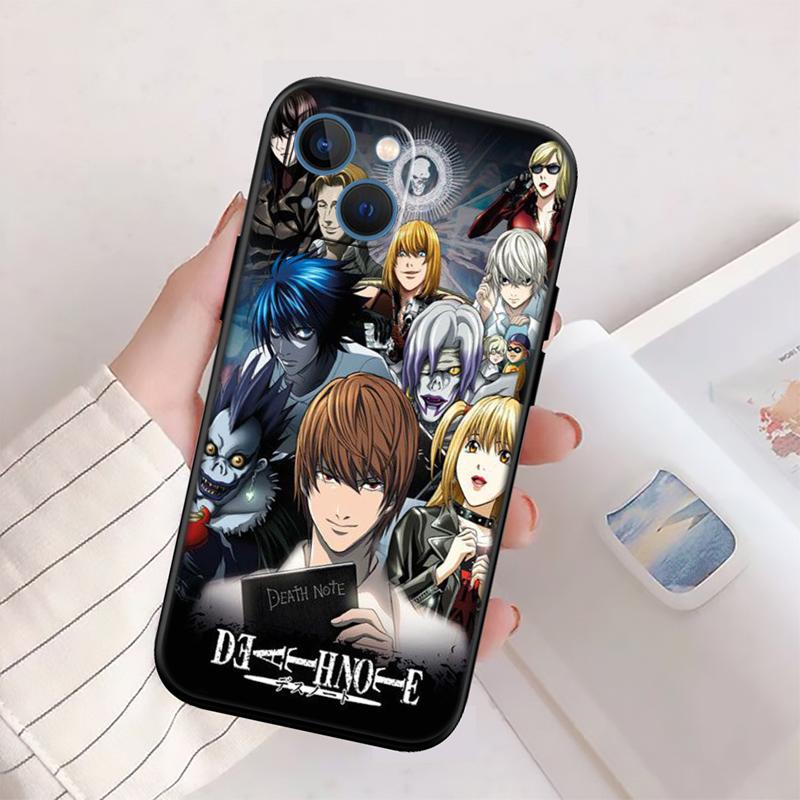 

Death Note Ryuk kira Shell Phone Case for Samsung Galaxy Note 10 20 S23 S24 S25 Ultra FE Plus Edge Lite A02S A35 A07 A17 Galaxy S24 FE