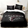 Atlanta Falcons 3pc Set Perfect for Bedroom Use Comfortable Bedding Set Includes a Duvet Cover and Two Pillowcases Ideal Birthday or Christmas Gift